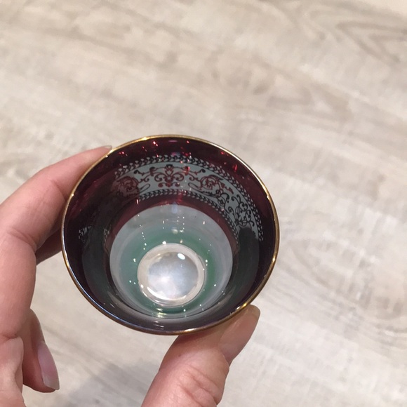 Italian “Timon” Crystal Glasses - Picture 4 of 5